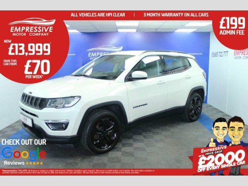 Jeep Compass  1.4T MultiAirII GPF Night Eagle SUV 5dr Petrol Man