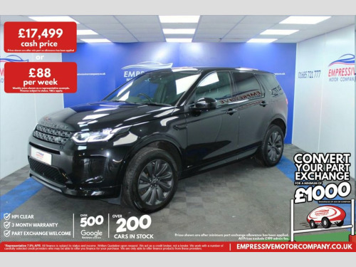 Land Rover Discovery Sport  2.0 D150 MHEV R-Dynamic SE SUV 5dr Diesel Auto 4WD 