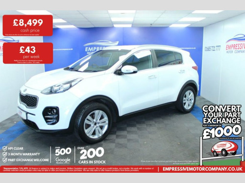 Kia Sportage  1.7 CRDi 2 SUV 5dr Diesel Manual Euro 6 (s/s) (114 