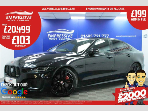 Jaguar XE  2.0 D200 MHEV R-Dynamic Black Saloon 4dr Diesel Au
