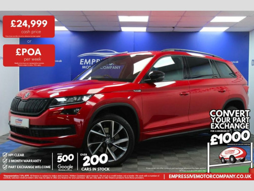Skoda Kodiaq  2.0 TSI SportLine SUV 5dr Petrol DSG 4WD Euro 6 (s 
