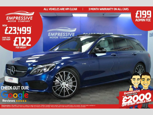 Mercedes-Benz C-Class  3.0 C43 V6 AMG (Premium Plus) Estate 5dr Petrol G-
