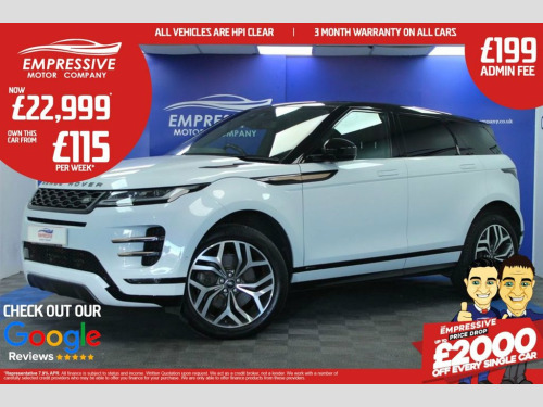 Land Rover Range Rover Evoque  2.0 D180 First Edition SUV 5dr Diesel Auto 4WD Eur