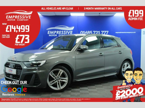 Audi A1  1.0 TFSI 30 S line Sportback 5dr Petrol S Tronic E