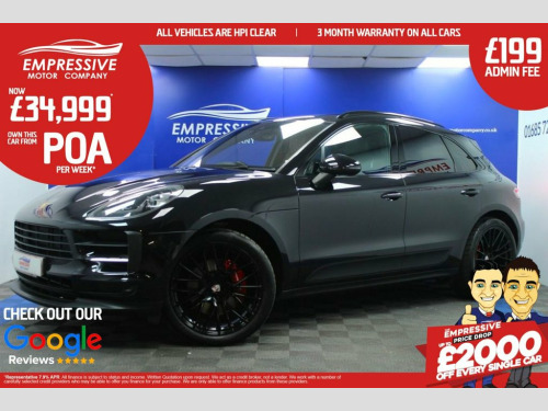 Porsche Macan  3.0T V6 S SUV 5dr Petrol PDK 4WD Euro 6 (s/s) (354 