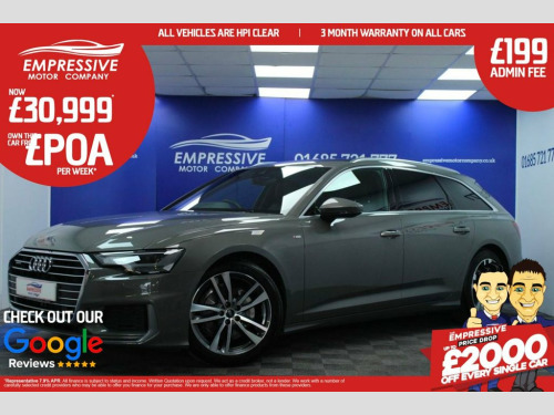 Audi A6  2.0 AVANT TDI QUATTRO S LINE MHEV 5d 202 BHP