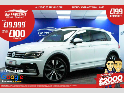 Volkswagen Tiguan  2.0 TDI R-Line SUV 5dr Diesel DSG 4Motion Euro 6 (