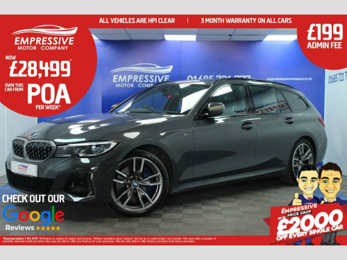 BMW 3 Series M3 3.0 M340i Touring 5dr Petrol Auto xDrive Euro 6 (s