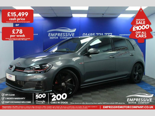 Volkswagen Golf  2.0 TSI GTI Hatchback 5dr Petrol DSG Euro 6 (s/s)  