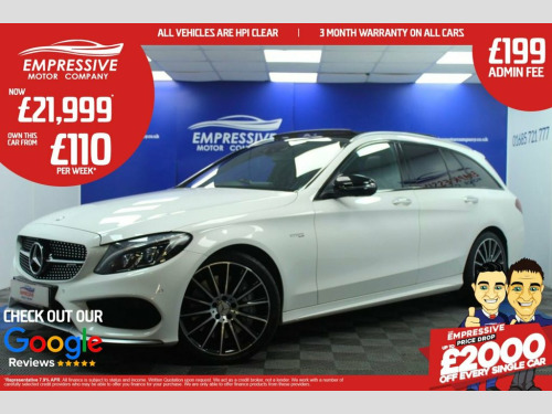 Mercedes-Benz C-Class  3.0 C43 V6 AMG (Premium Plus) Estate 5dr Petrol G-