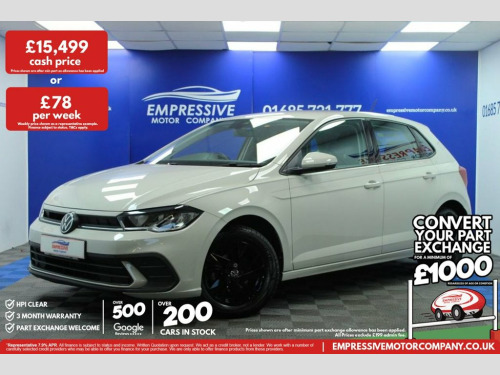 Volkswagen Polo  1.0 TSI Life Hatchback 5dr Petrol Manual Euro 6 (s 