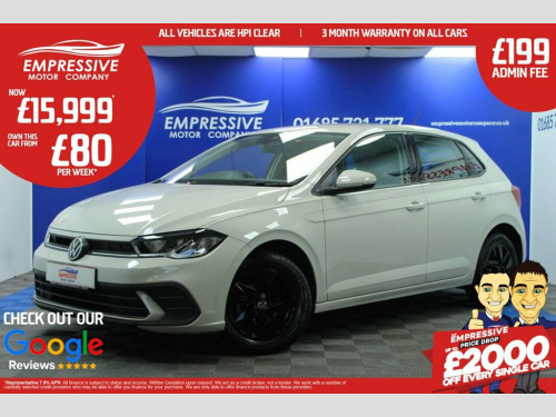 Volkswagen Polo  1.0 TSI Life Hatchback 5dr Petrol Manual Euro 6 (s 