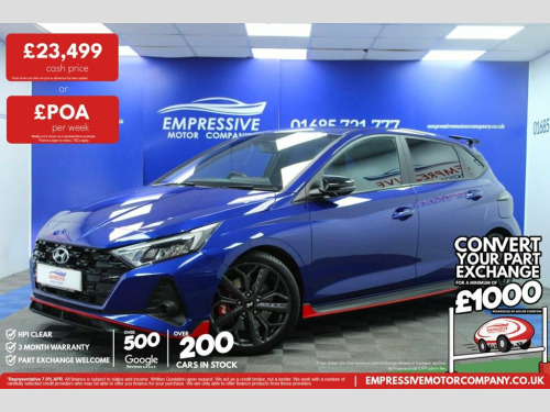 Hyundai i20  1.6 T-GDi N Hatchback 5dr Petrol Manual Euro 6 (s/ 