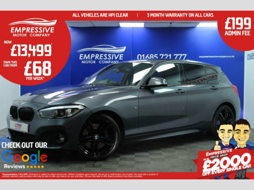 BMW 1 Series  1.5 116d M Sport Shadow Edition Hatchback 5dr Dies