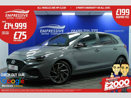 Hyundai i30  1.5 T-GDi MHEV N Line Hatchback 5dr Petrol Hybrid 