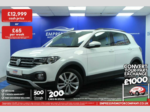 Volkswagen T-Cross  1.0 TSI SE SUV 5dr Petrol Manual Euro 6 (s/s) (95  