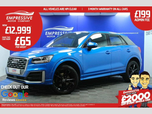 Audi Q2  1.4 TFSI CoD S line SUV 5dr Petrol S Tronic Euro 6 
