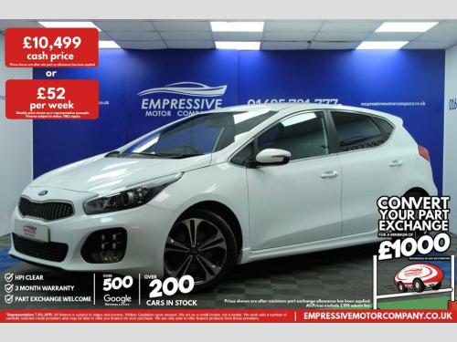 Kia ceed  1.0 T-GDi GT-Line Hatchback 5dr Petrol Manual Euro 