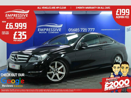 Mercedes-Benz C-Class C250 2.1 C250 CDI BlueEfficiency AMG Sport Coupe 2dr Di 