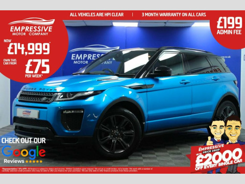 Land Rover Range Rover Evoque  2.0 TD4 Landmark SUV 5dr Diesel Manual 4WD Euro 6  