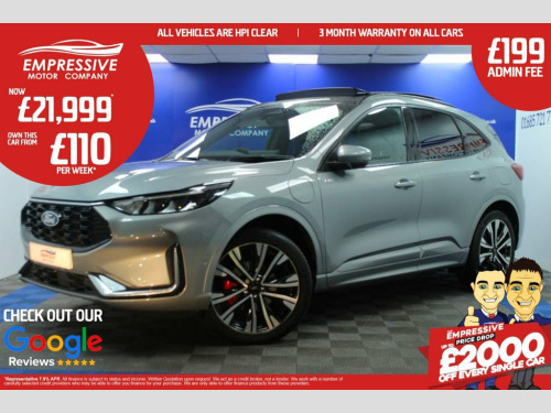 Ford Kuga  2.5 Duratec 14.4kWh ST-Line X SUV 5dr Petrol Plug-