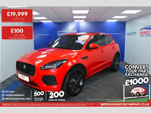 Jaguar E-PACE  2.0 D150 Chequered Flag SUV 5dr Diesel Auto AWD Eu 