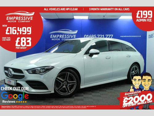 Mercedes-Benz CLA  2.0 CLA220d AMG Line (Premium) Shooting Brake 5dr 