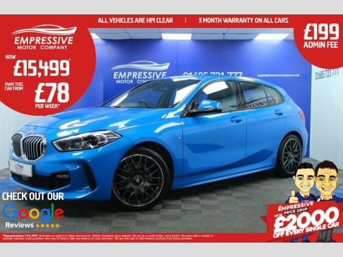 BMW 1 Series  1.5 118i M Sport Hatchback 5dr Petrol DCT Euro 6 (