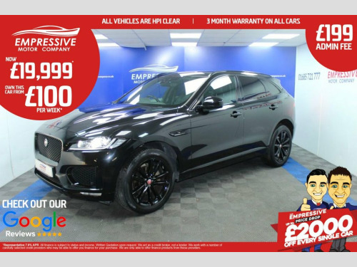 Jaguar F-PACE  2.0 D180 Chequered Flag SUV 5dr Diesel Auto AWD Eu 