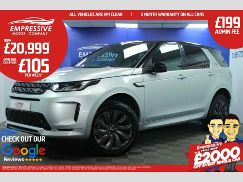 Land Rover Discovery Sport  2.0 D150 MHEV R-Dynamic SE SUV 5dr Diesel Auto 4WD 