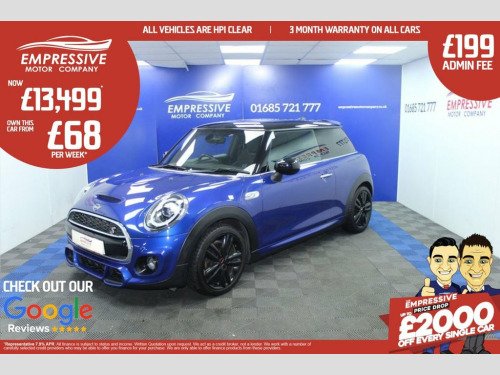 MINI Hatch  2.0 Cooper S Sport Hatchback 3dr Petrol Manual Eur 