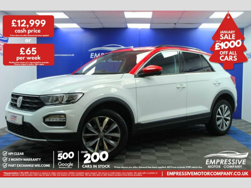 Volkswagen T-ROC  1.0 TSI Design SUV 5dr Petrol Manual Euro 6 (s/s)  