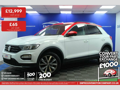 Volkswagen T-ROC  1.0 TSI Design SUV 5dr Petrol Manual Euro 6 (s/s)  