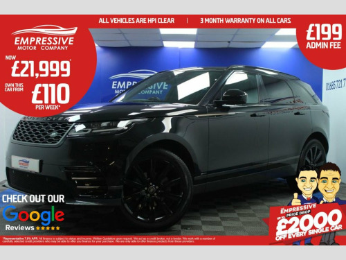 Land Rover Range Rover Velar  2.0 D240 R-Dynamic SE SUV 5dr Diesel Auto 4WD Euro 