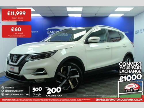 Nissan Qashqai  1.3 DIG-T Tekna SUV 5dr Petrol Manual Euro 6 (s/s) 
