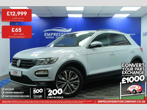 Volkswagen T-ROC  1.0 TSI SE SUV 5dr Petrol Manual Euro 6 (s/s) (115 