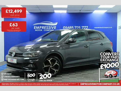 Volkswagen Polo  1.0 TSI GPF R-Line Hatchback 5dr Petrol Manual Eur 