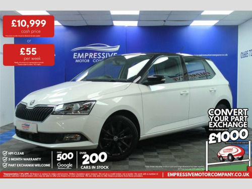 Skoda Fabia  1.0 Colour Edition Hatchback 5dr Petrol Manual Eur 