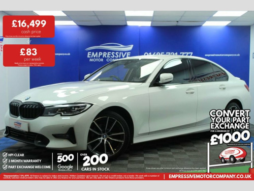 BMW 3 Series  2.0 320d Sport Saloon 4dr Diesel Auto Euro 6 (s/s) 