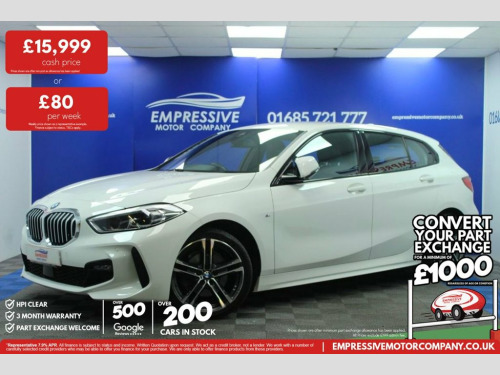 BMW 1 Series  1.5 116d M Sport Hatchback 5dr Diesel DCT Euro 6 ( 