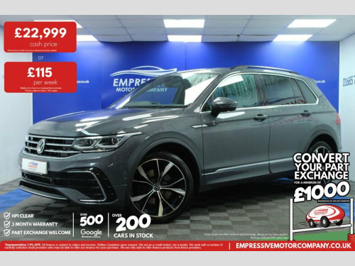 Volkswagen Tiguan  2.0 TDI R-Line SUV 5dr Diesel DSG 4Motion Euro 6 ( 