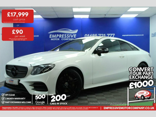 Mercedes-Benz E-Class  2.0 E220d AMG Line Coupe 2dr Diesel G-Tronic+ Euro 