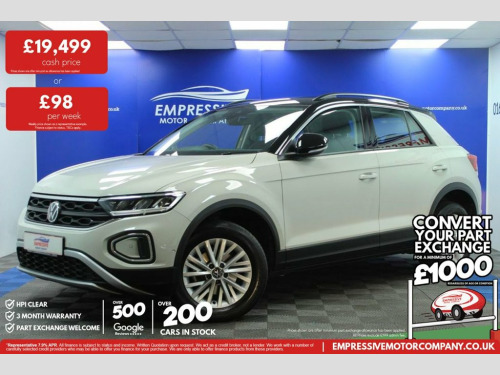 Volkswagen T-ROC  1.0 TSI Life SUV 5dr Petrol Manual Euro 6 (s/s) (1 
