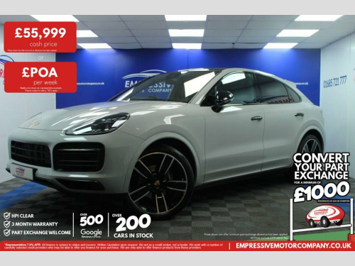 Porsche Cayenne  3.0T V6 Platinum Edition Coupe 5dr Petrol Tiptroni 