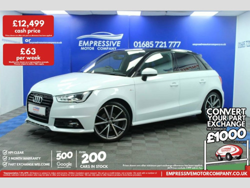 Audi A1  1.4 TFSI Black Edition Sportback 5dr Petrol S Tron 