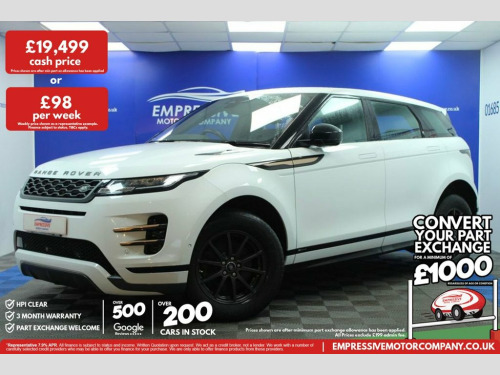 Land Rover Range Rover Evoque  2.0 D165 R-Dynamic SUV 5dr Diesel Manual FWD Euro  