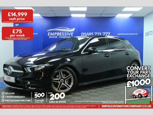 Mercedes-Benz A-Class A200 1.3 A200 AMG Line (Executive) Hatchback 5dr Petrol 