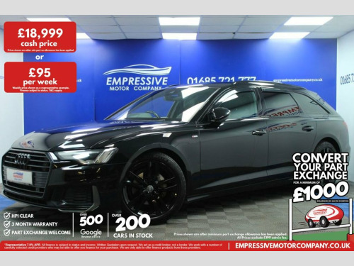 Audi A6  2.0 TDI 40 S line Estate 5dr Diesel S Tronic Euro  