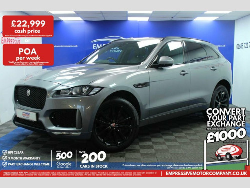 Jaguar F-PACE  2.0 D180 Chequered Flag SUV 5dr Diesel Auto AWD Eu 