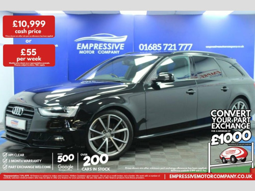 Audi A4 Avant  2.0 TDI Black Edition Estate 5dr Diesel Manual Eur 